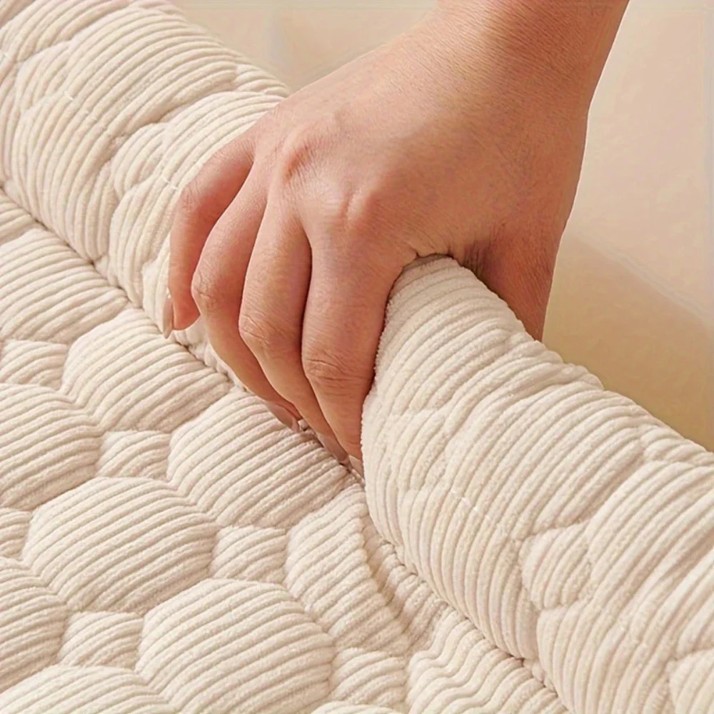 Canine Non-Slip Bolster Pet Quilted Bed - Image 3