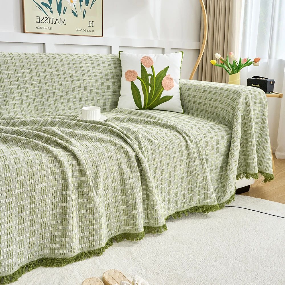 Casa Serene Geometric Sofa Cover - Image 11