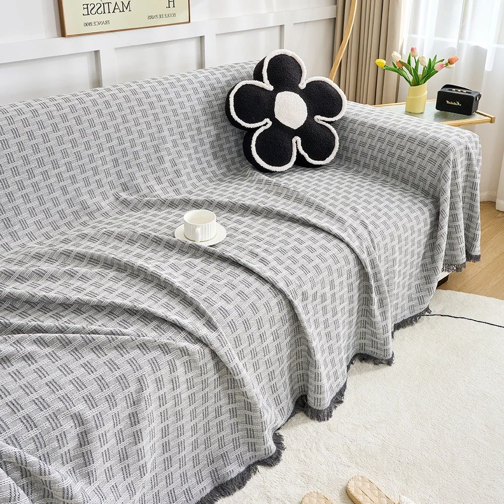 Casa Serene Geometric Sofa Cover - Image 8
