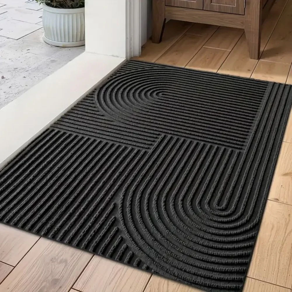 Curved Thread Line Door Mat - Image 3