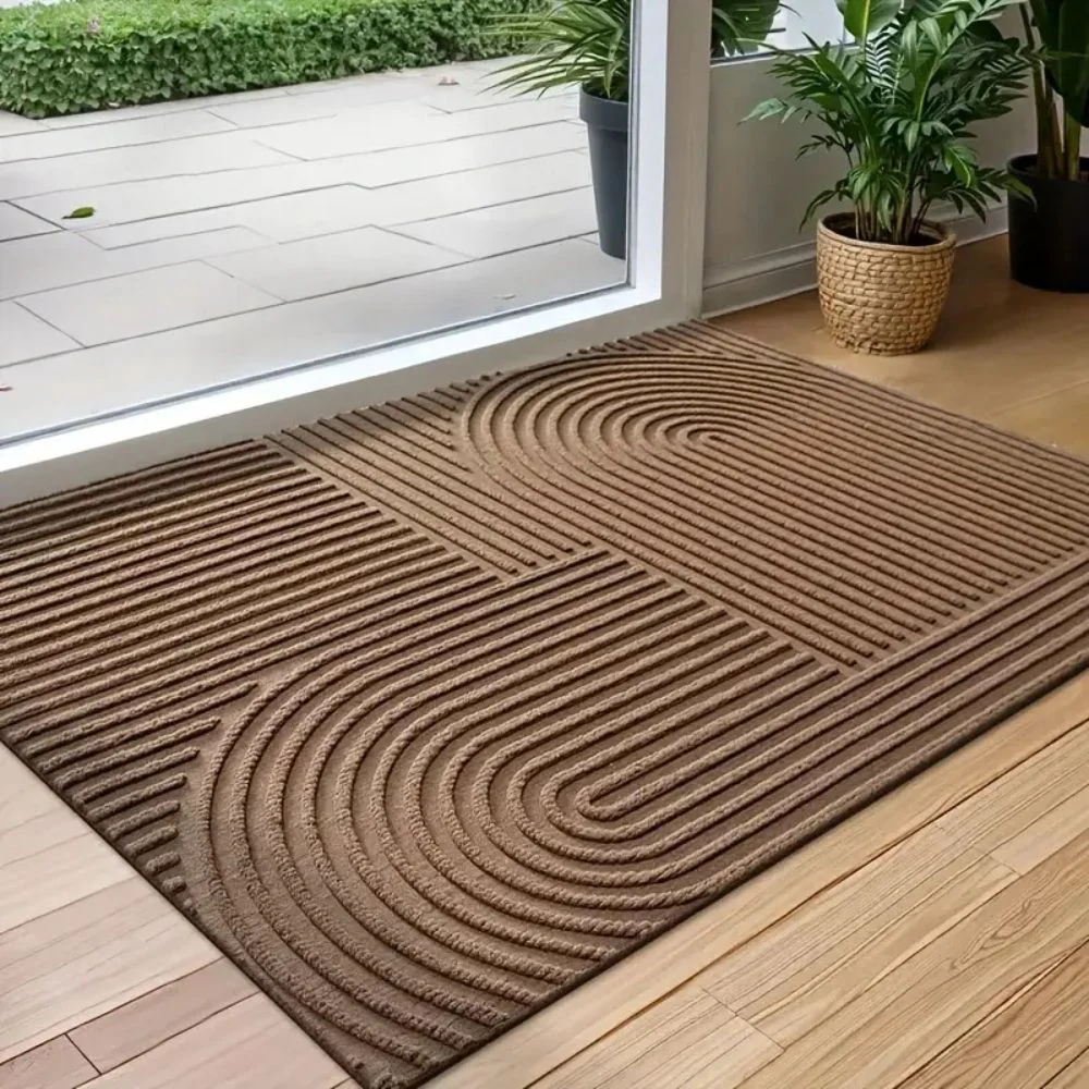 Curved Thread Line Door Mat - Image 4
