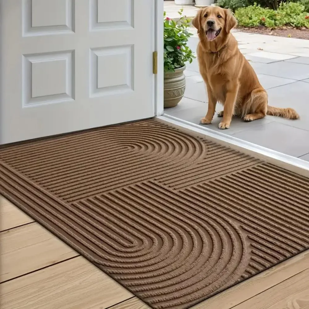Curved Thread Line Door Mat - Image 5