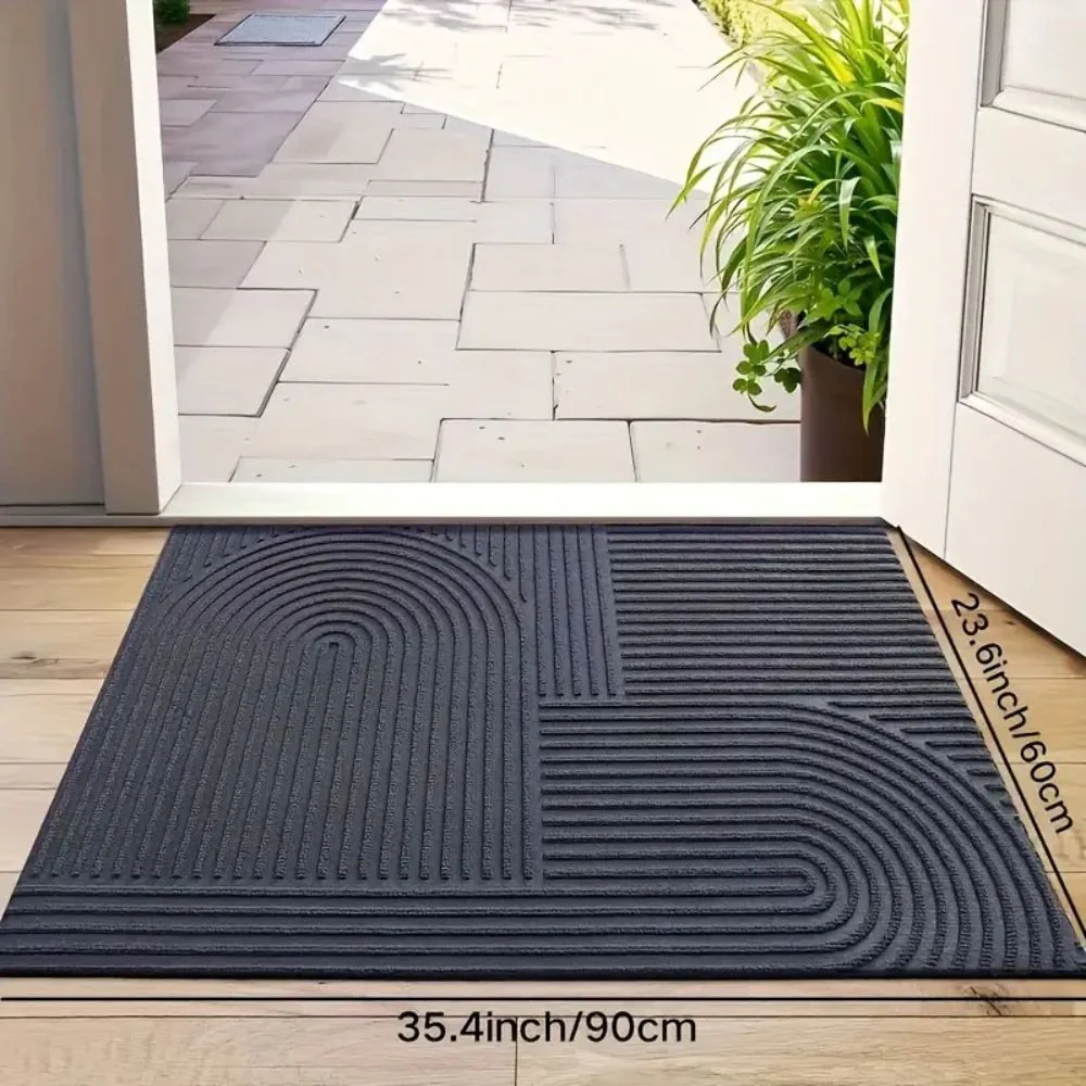 Curved Thread Line Door Mat - Image 7