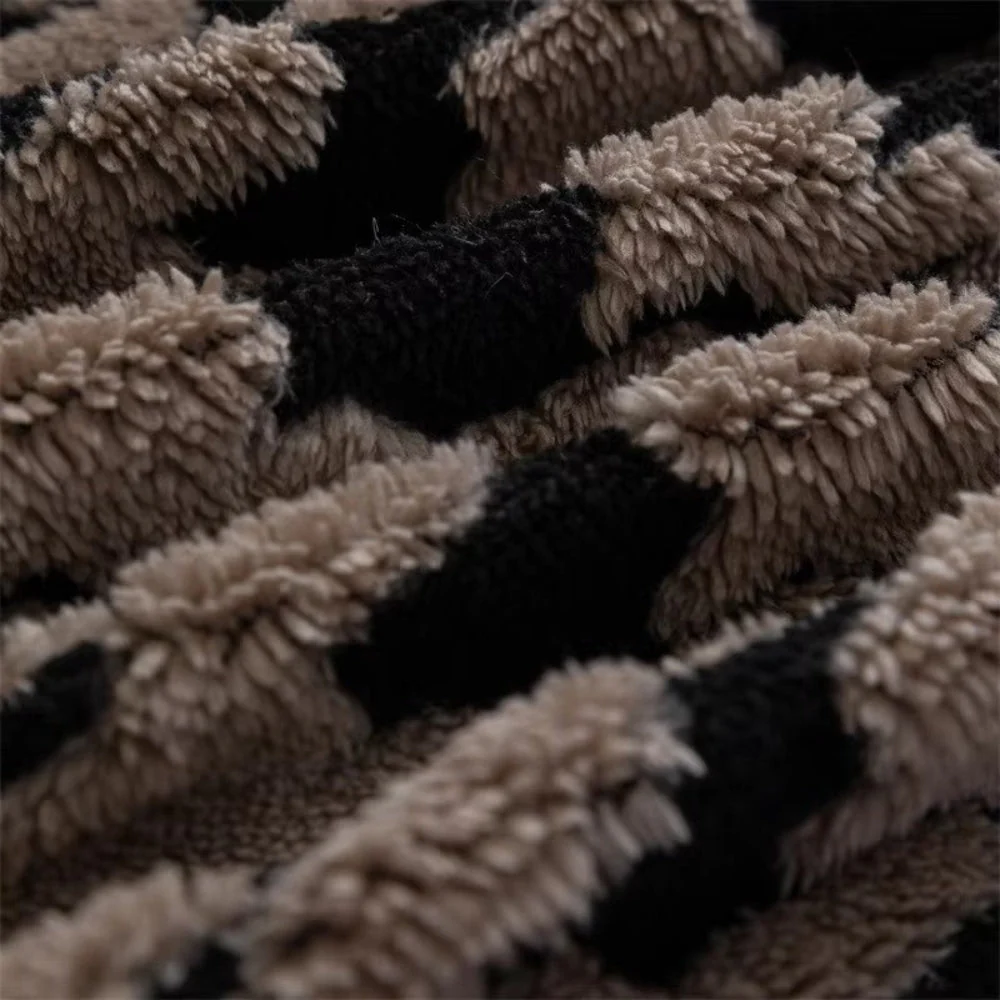 Cavalli Houndstooth Plush Sofa Cover - Image 7