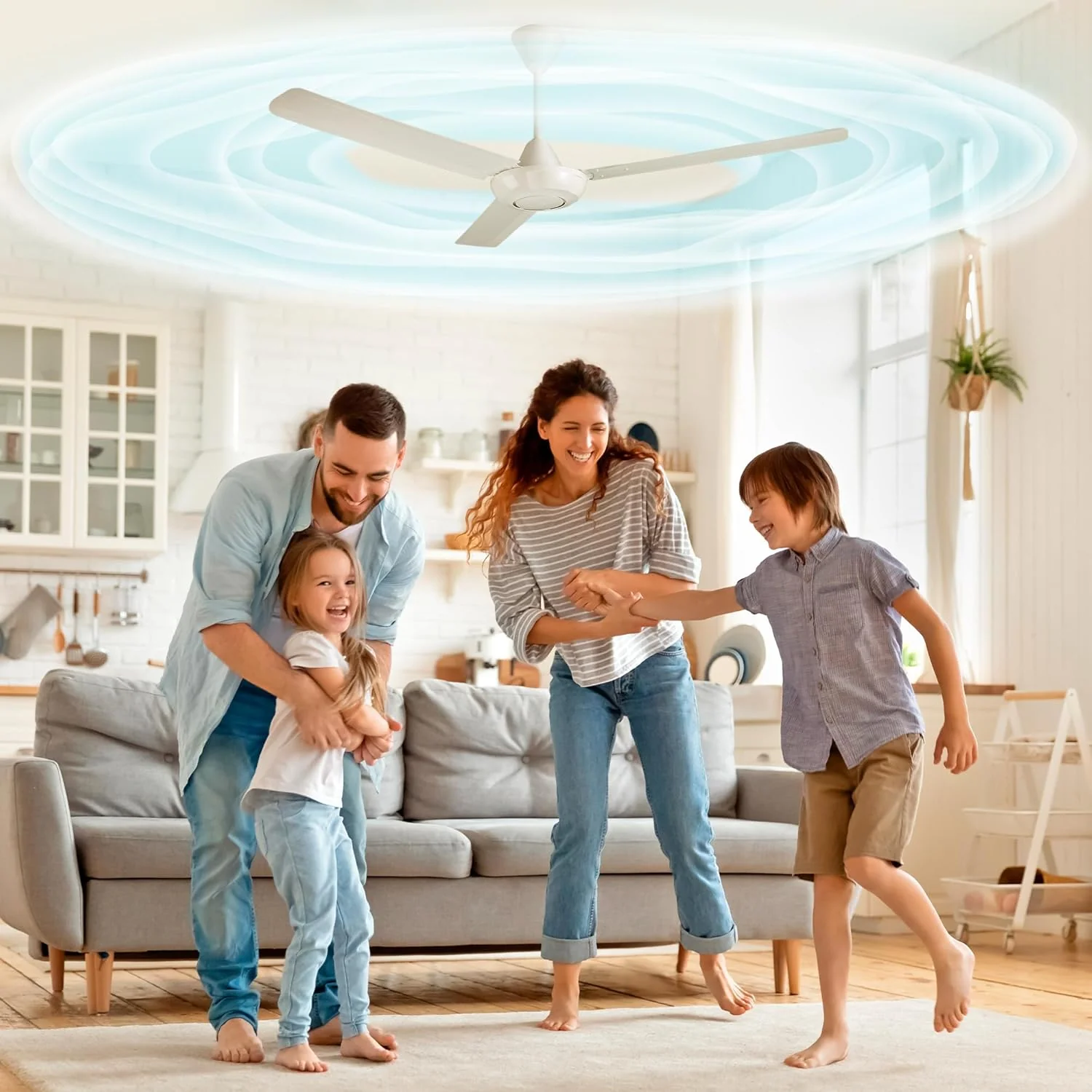 Ceiling Fan Air Purifier Pads | For Indoor Allergies & Hay fever - Image 3