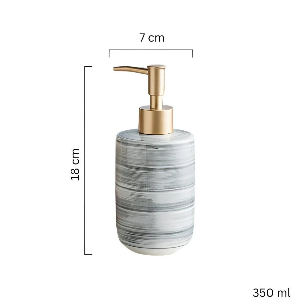 Marble Ceramic Soap Dispenser - Image 5