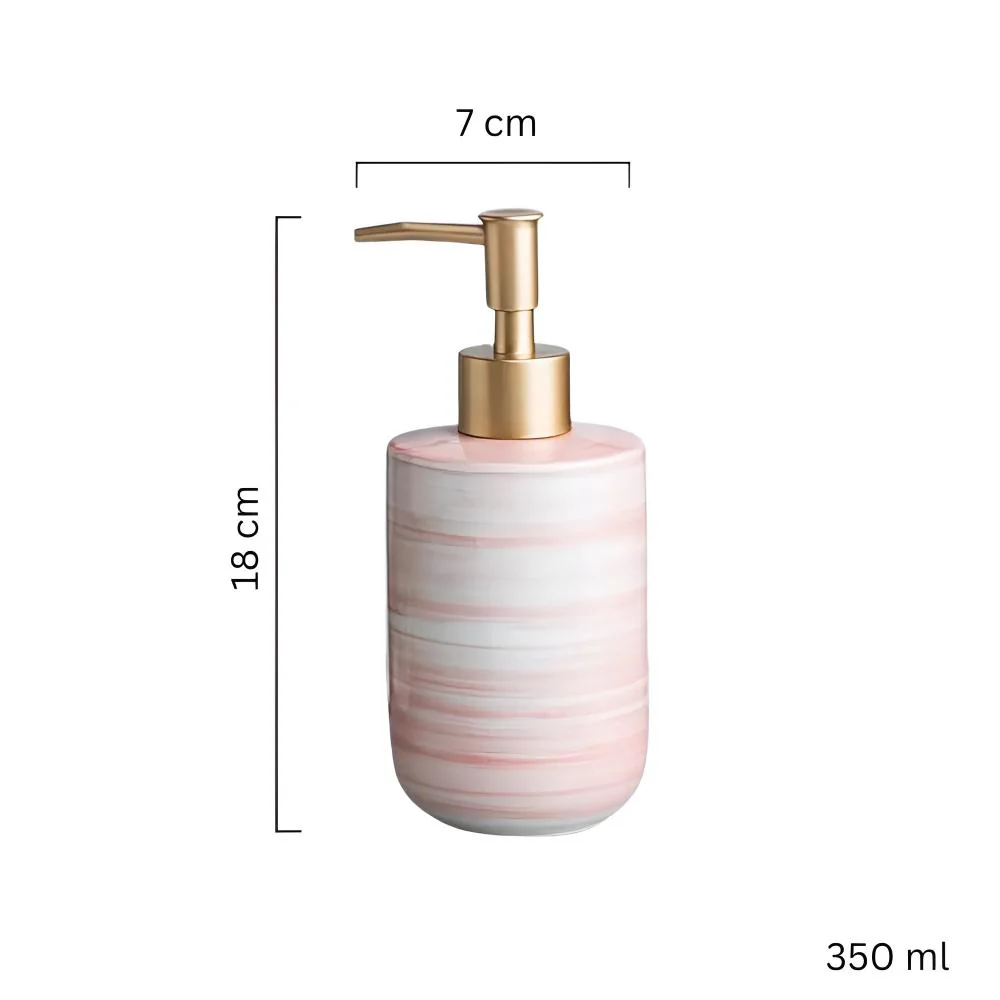 Marble Ceramic Soap Dispenser - Image 6
