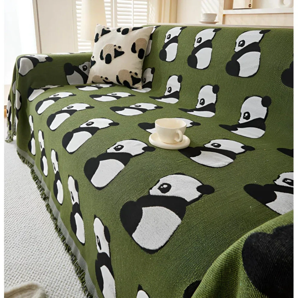 Chantesse Panda Leopard Print Sofa Cover - Image 5
