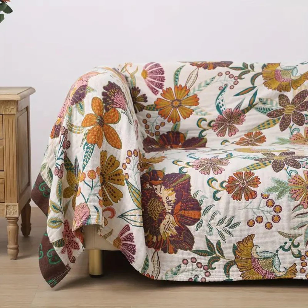 Charm Floral Blanket Throw - Image 3