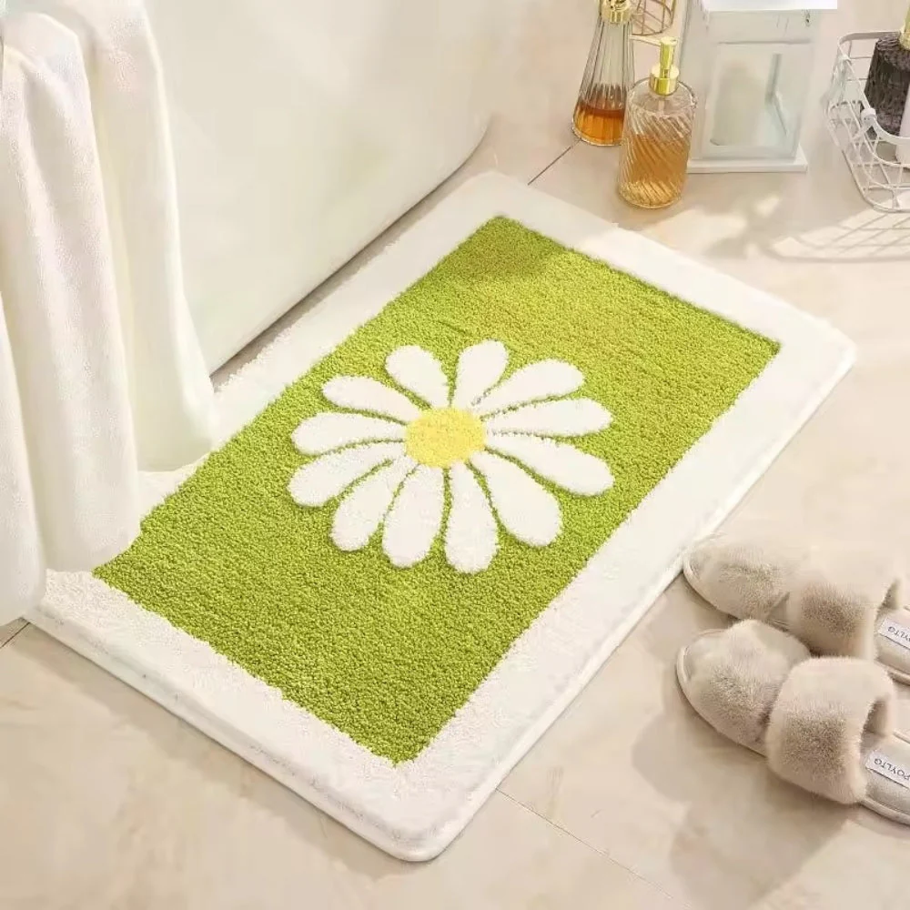 Charming Daisy Bloom Bath Mat - Image 6