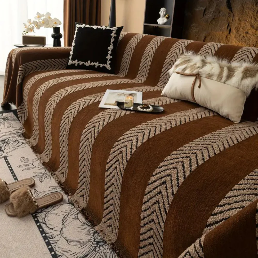 Chevron Echo Line Sofa Cover - Image 3