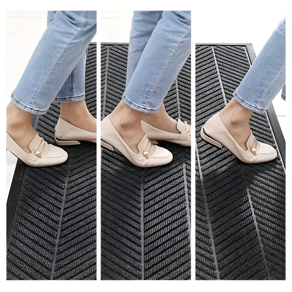 Chevron Ridges Non-Slip Door Mat - Image 10
