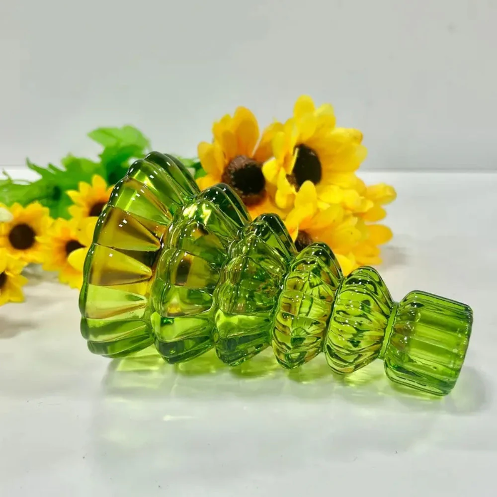 Christmas Tree Glass Candle Holder | 3pcs Set - Image 4