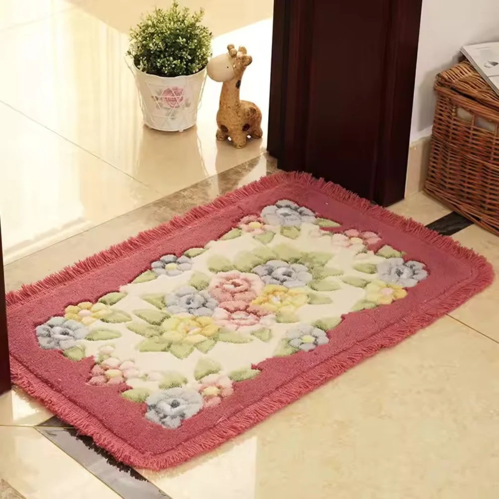 Classic Floral Bloom Bath Mat - Image 7