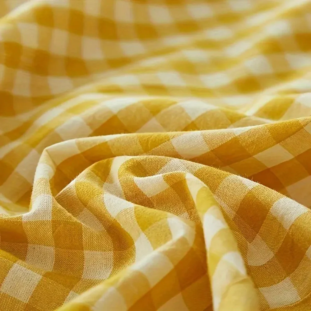 Classic Gingham Soft Pillow Case - Image 6