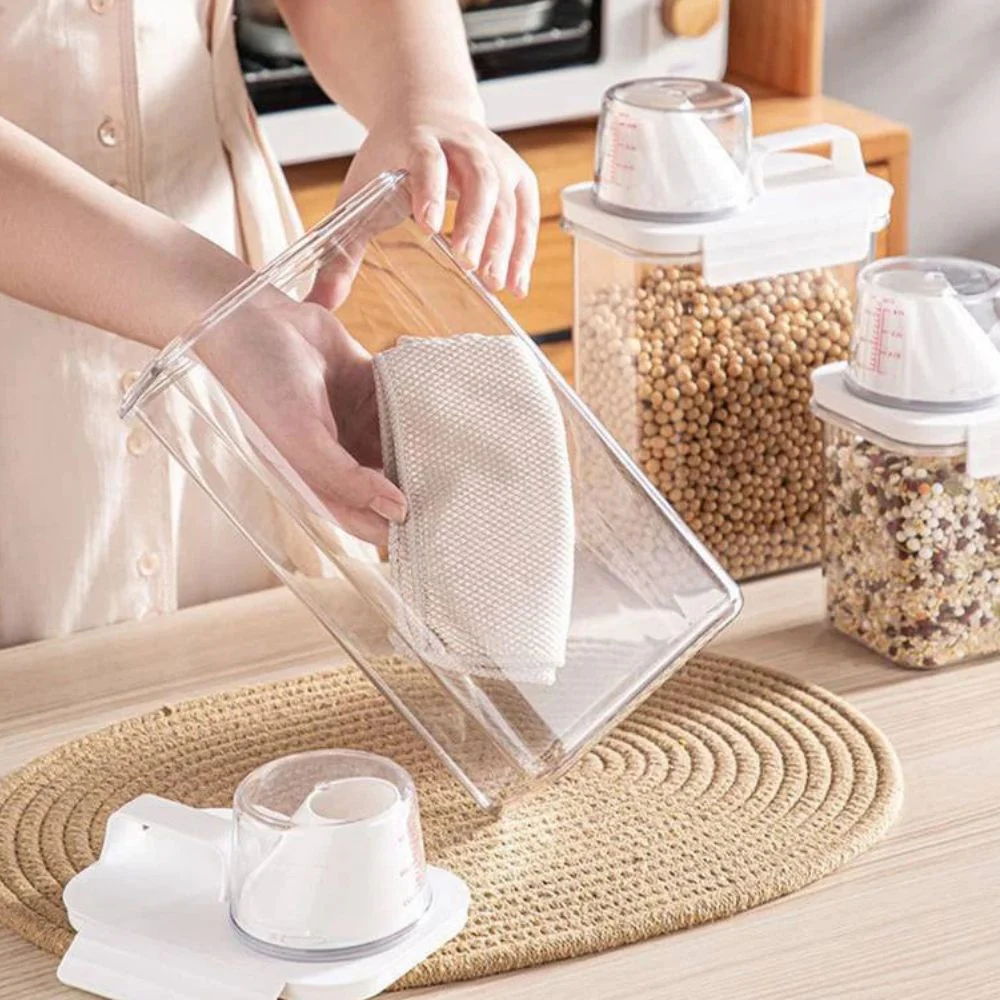 Clear Cereal and Grain Organizer - Image 3