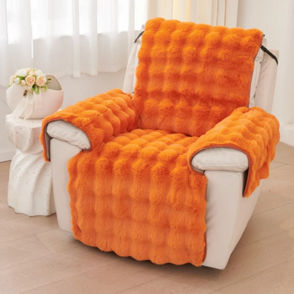Faux Fur Recliner Sofa Cover - Image 7