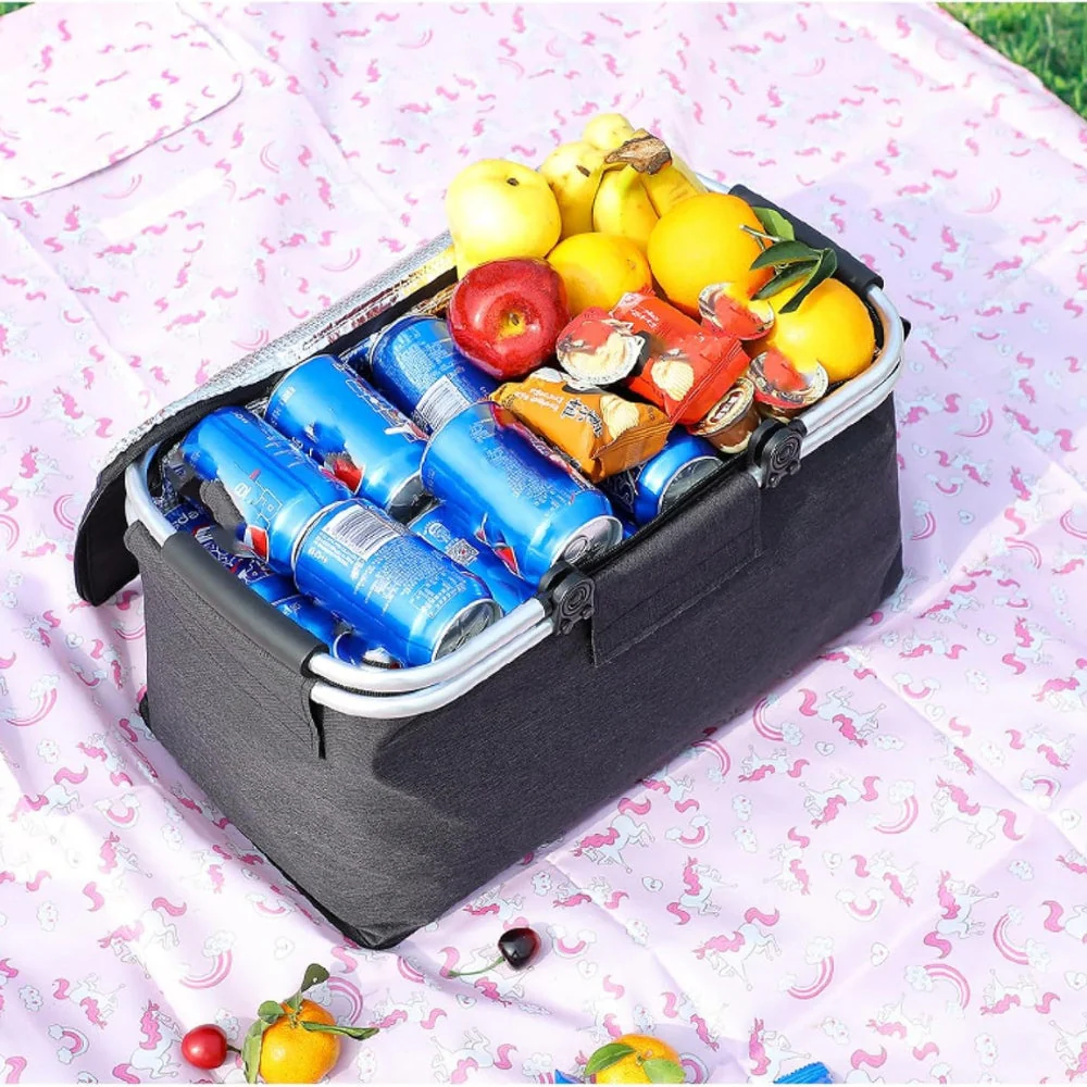 Collapsible Leakproof Picnic Basket - Image 4