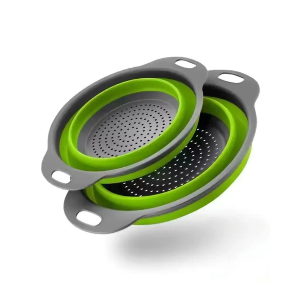 Collapsible Silicone Strainer Basket - Image 2