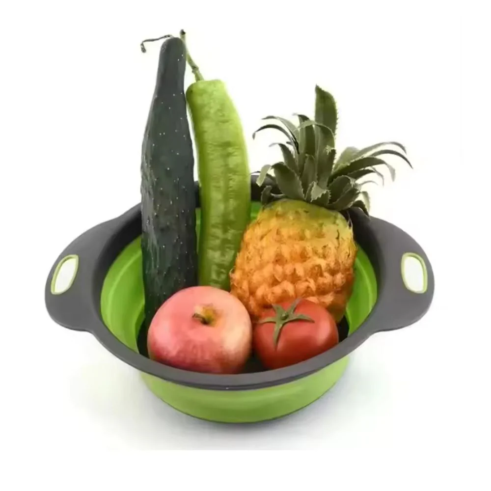 Collapsible Silicone Strainer Basket - Image 4