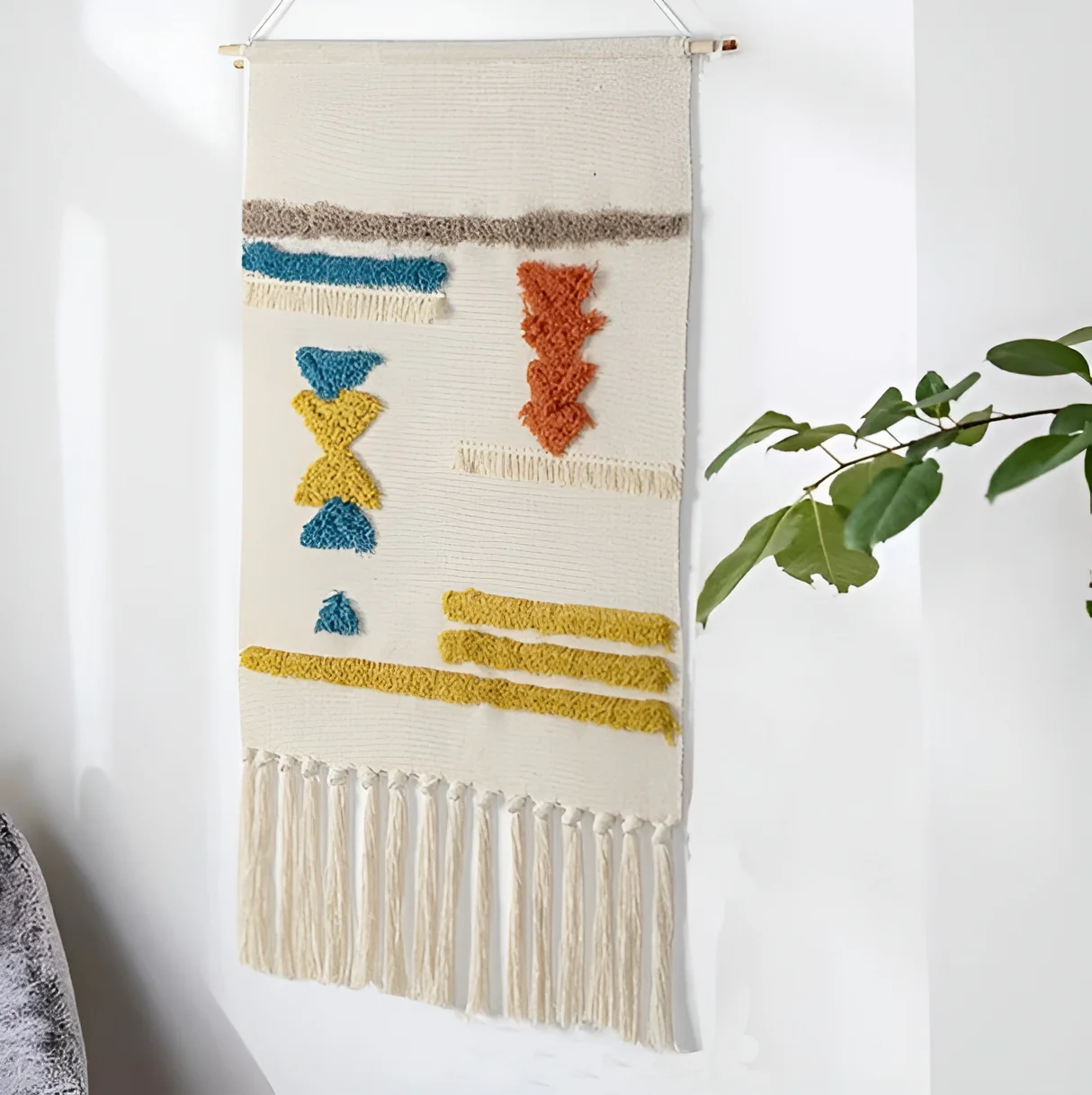 Colorful Fringe Tapestry Decor - Image 4