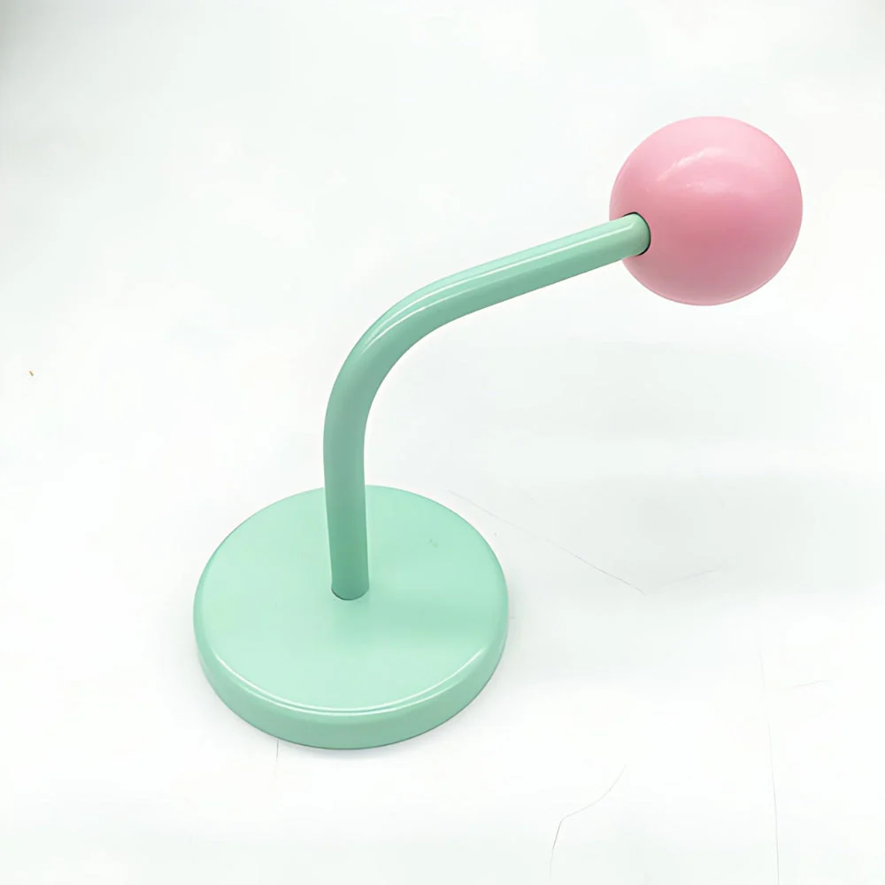 Colorful Magnetic Wooden Ball Hooks Home Storage - Image 14
