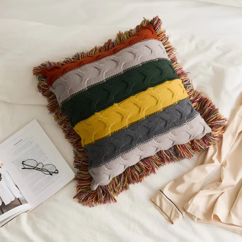 Colorful Radiance Knit Cushion - Image 8