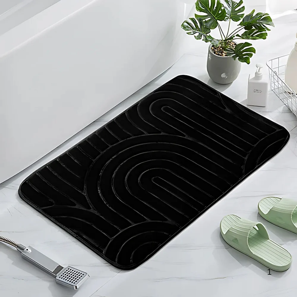 Concentric Arches Cashmere Bath Mat - Image 4