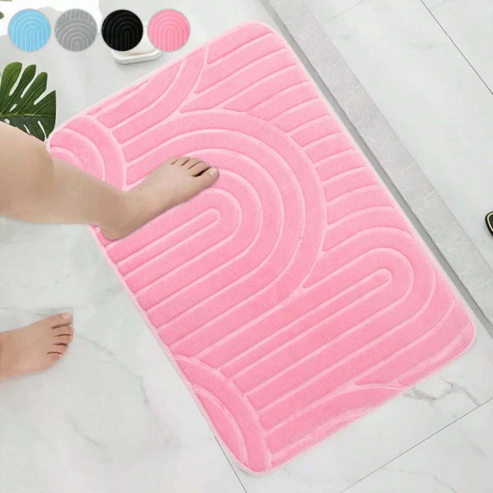 Concentric Arches Cashmere Bath Mat - Image 5