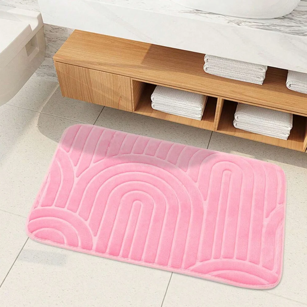 Concentric Arches Cashmere Bath Mat - Image 6