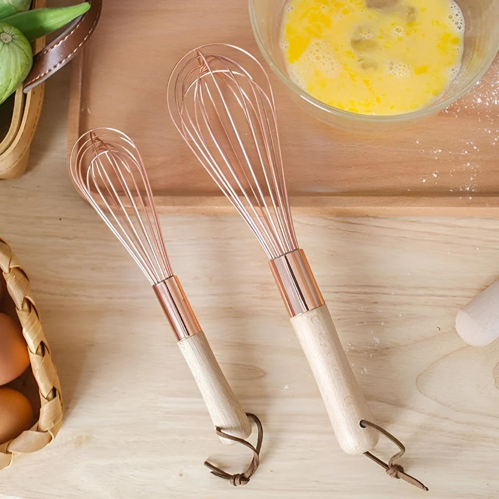 Copper Luxe Kitchen Whisk - Image 4