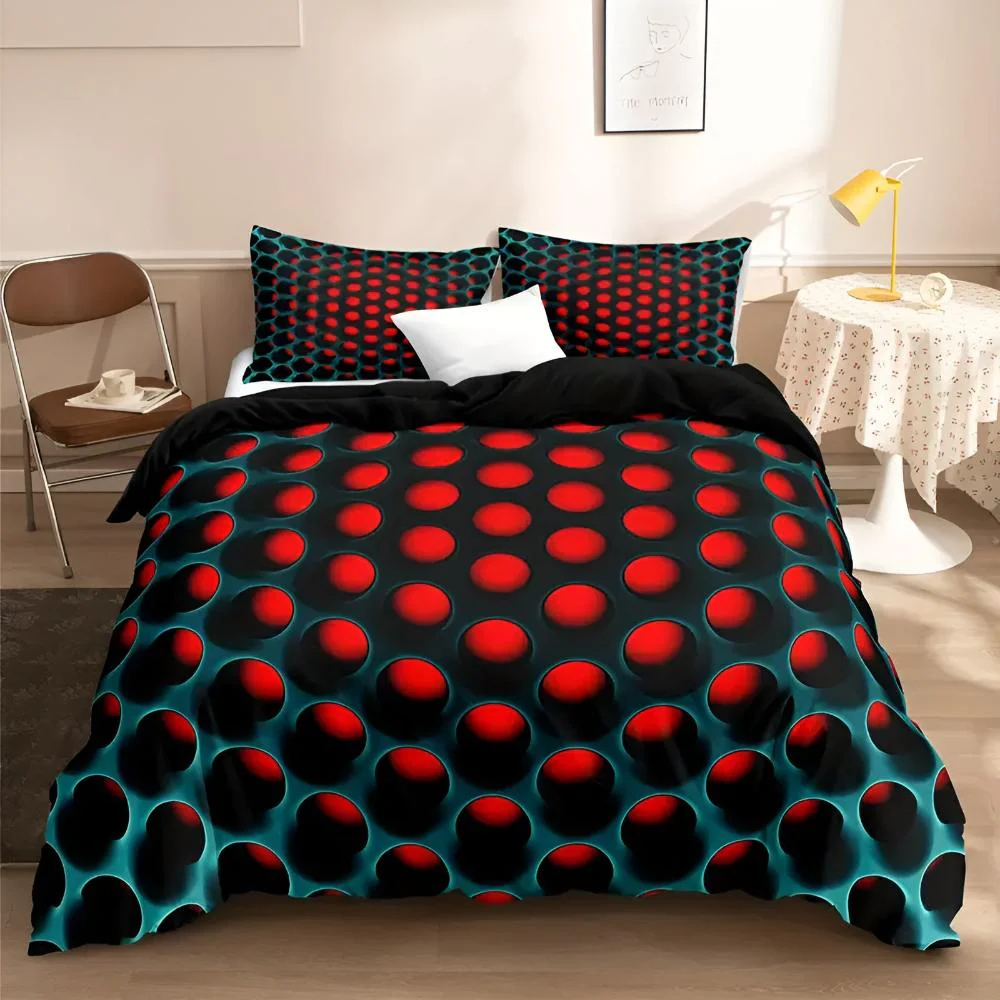 Cosmic Vortex | 3pcs Duvet Cover Set - Image 4