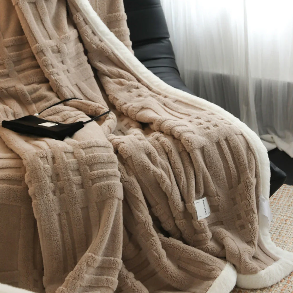 Cosmo Fluffy Winter Three-Dimensional Warm Blanket - Image 10