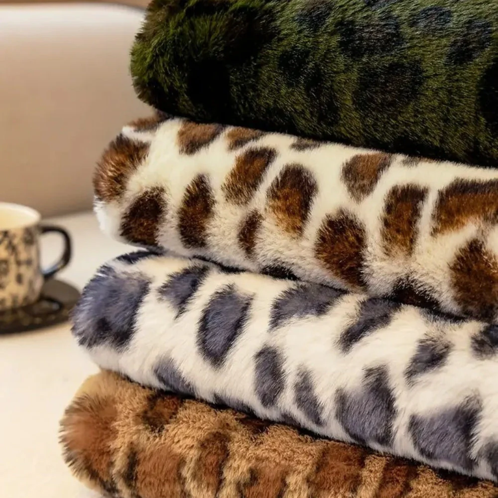 Cozy Leopard Print Sofa Cover - Image 8