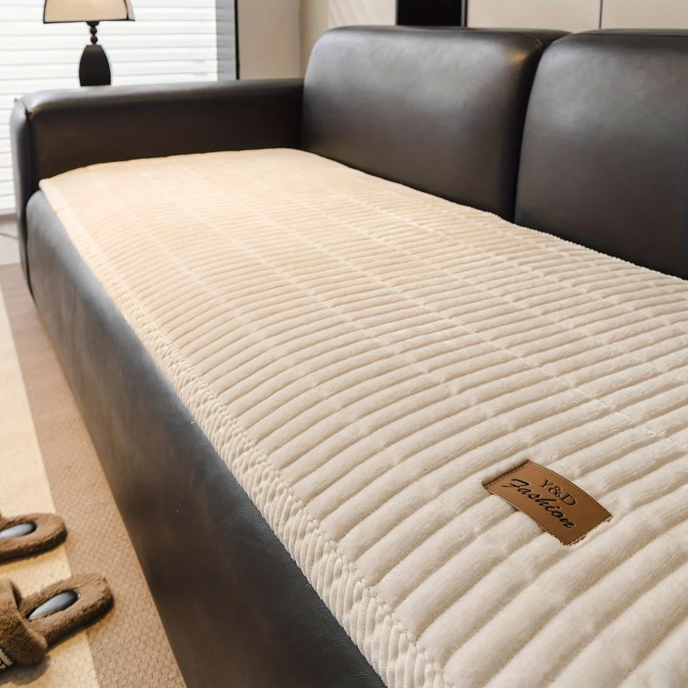 Cozy Quilted Couch Cover Protector - Image 4