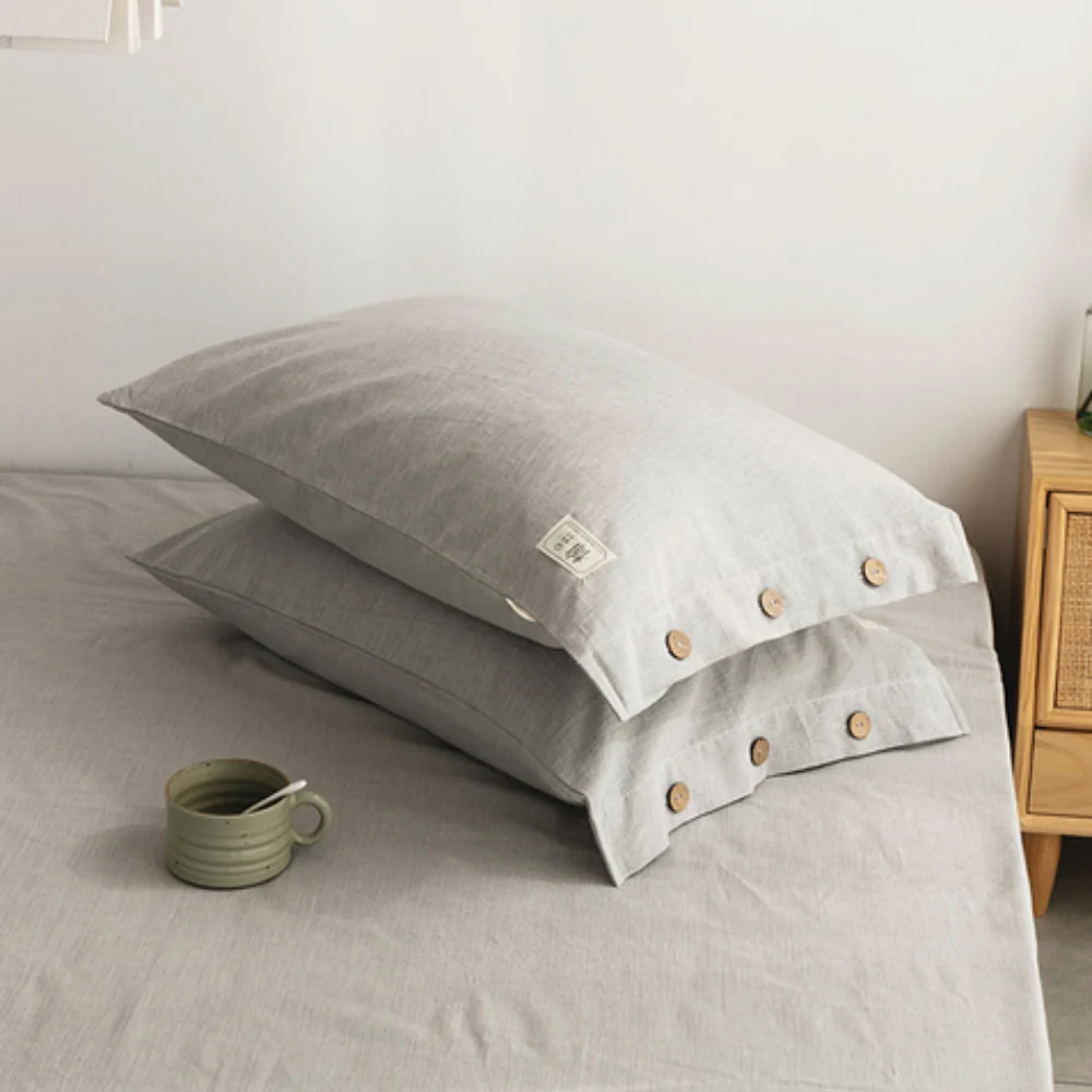 Cotton Pillowcases - Twin Pack - Image 4