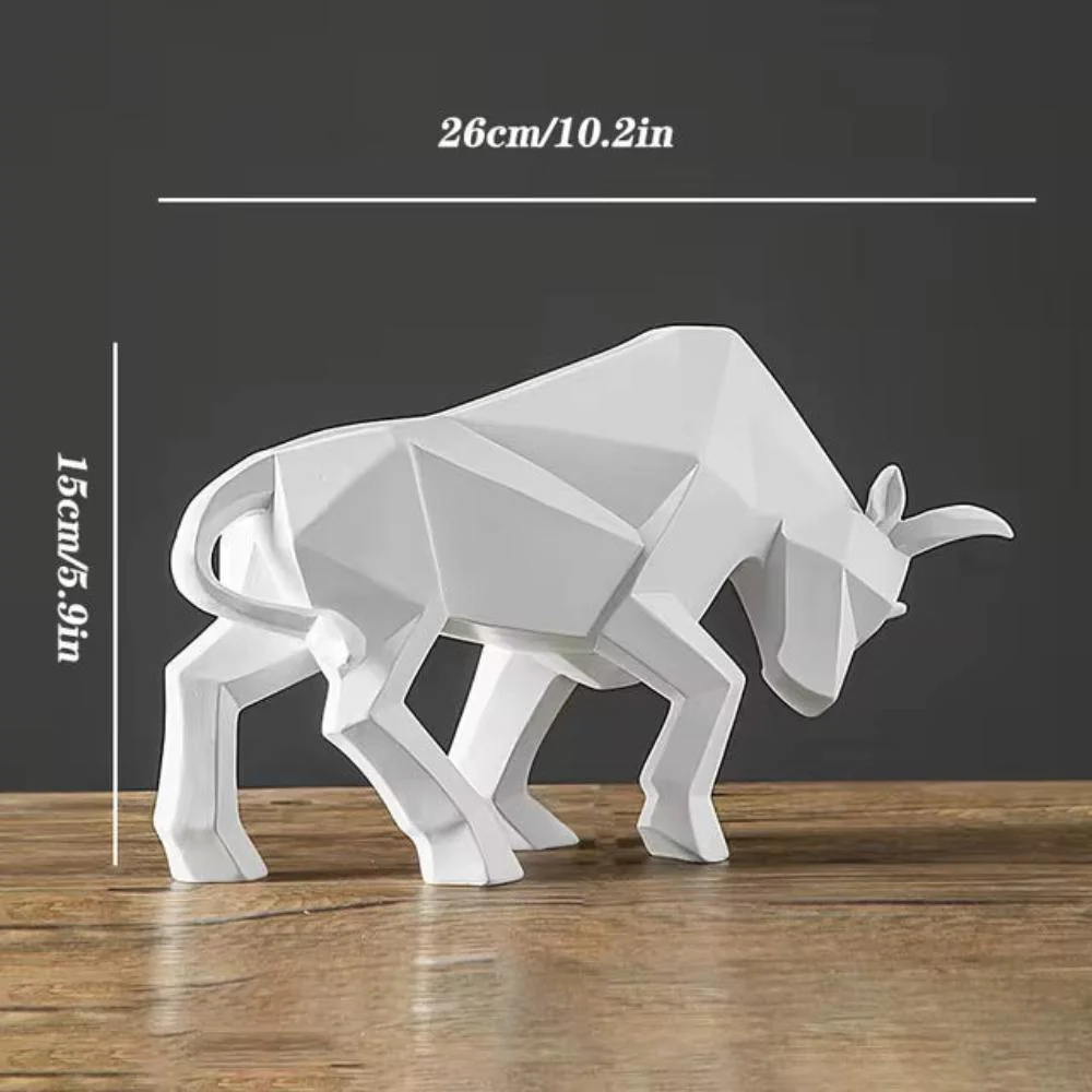 Creative Charging Bull Figurine - Image 3