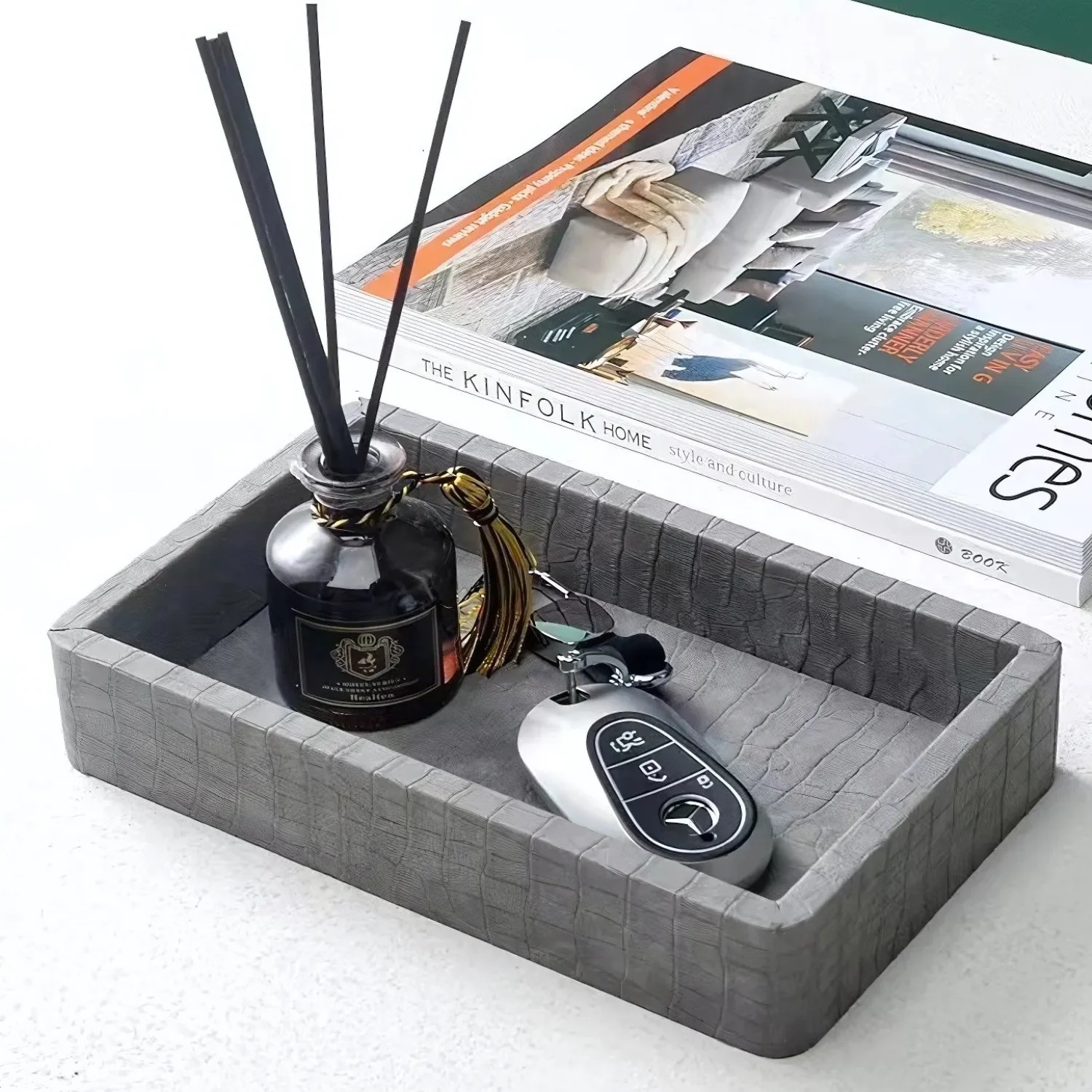 Croc Luxe Organiser Tray Box - Image 2