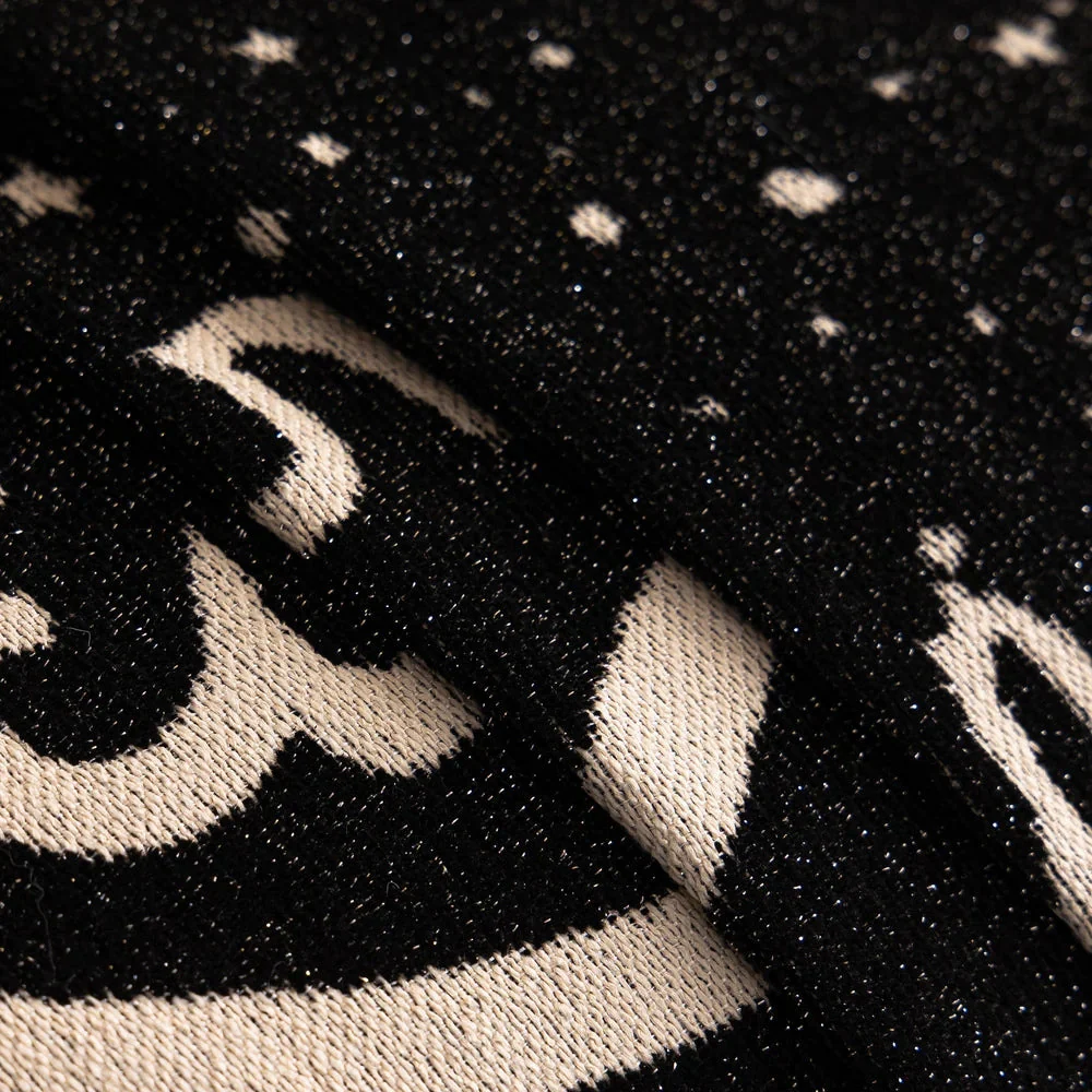 Cursive Glittering Chenille Sofa Cover - Image 6