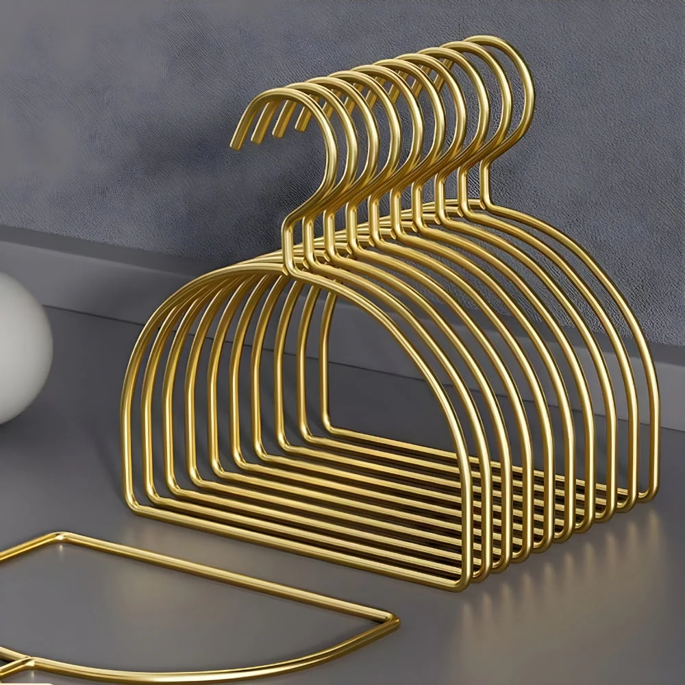 Curved Scarf Hanger Space Saving Storage | 4pcs Set - Image 4
