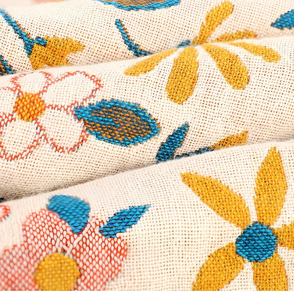 Daisy Dreamer Reversible Tassel Blanket - Image 10
