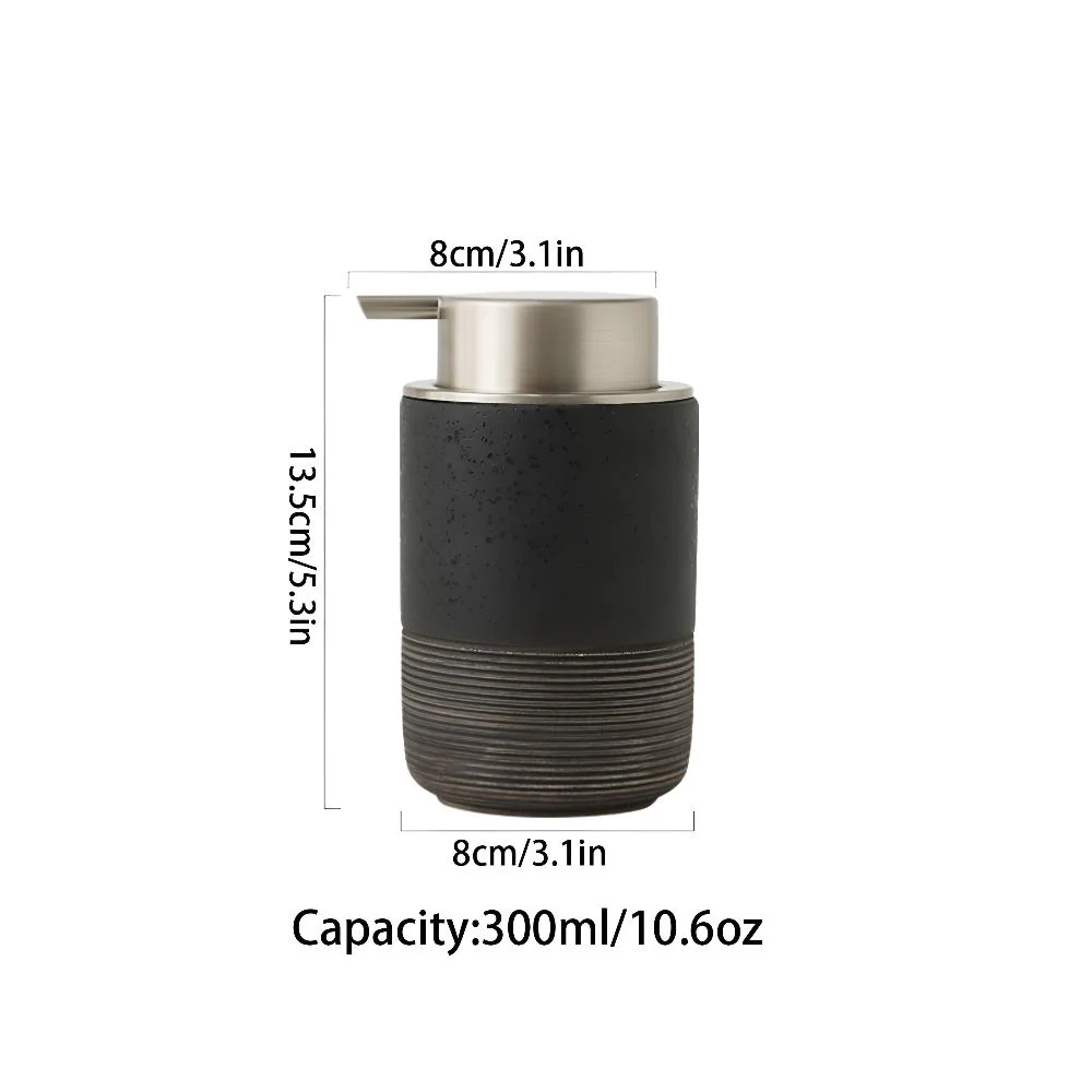 Minimalist Ceramic Soap Dispenser - Image 3