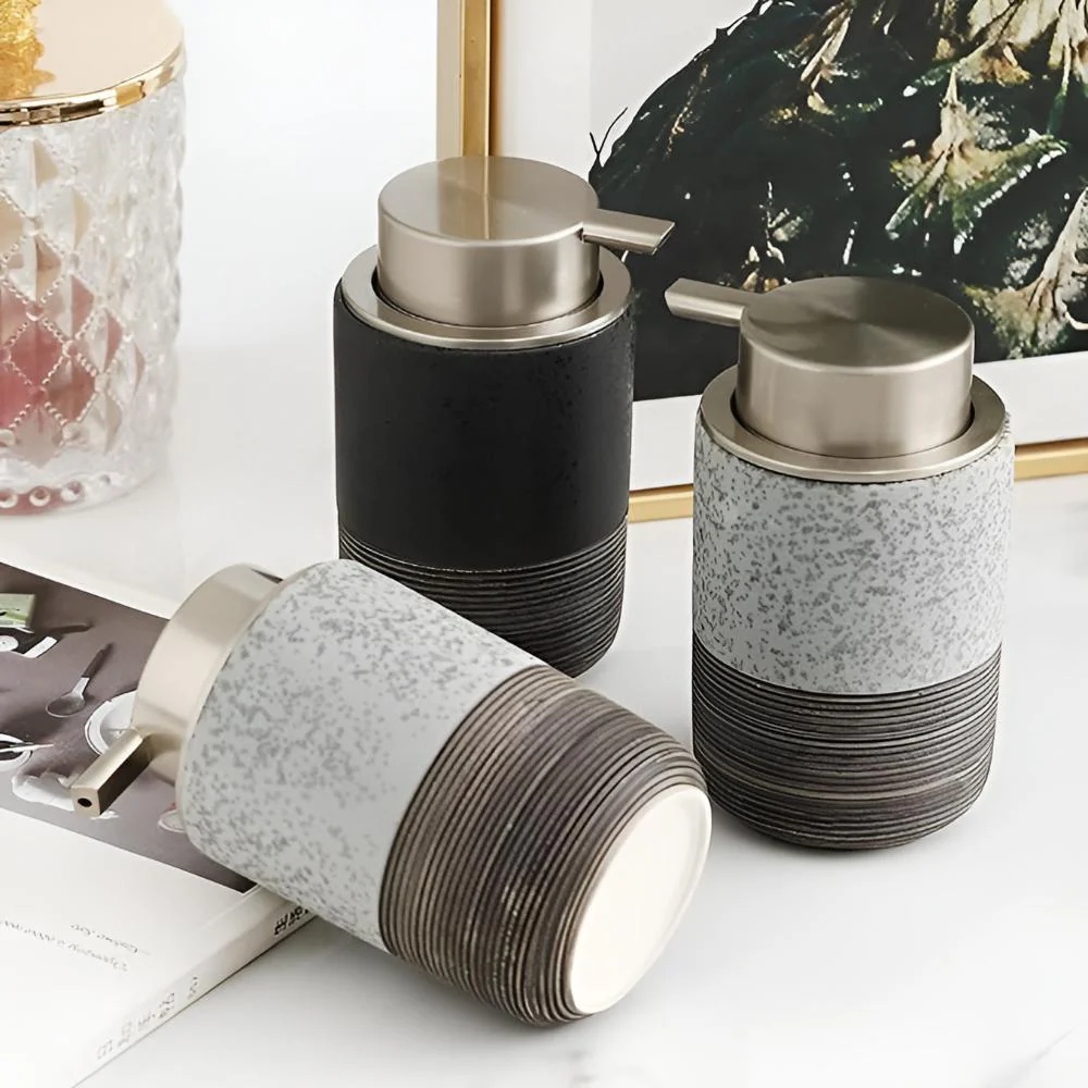 Minimalist Ceramic Soap Dispenser - Image 6