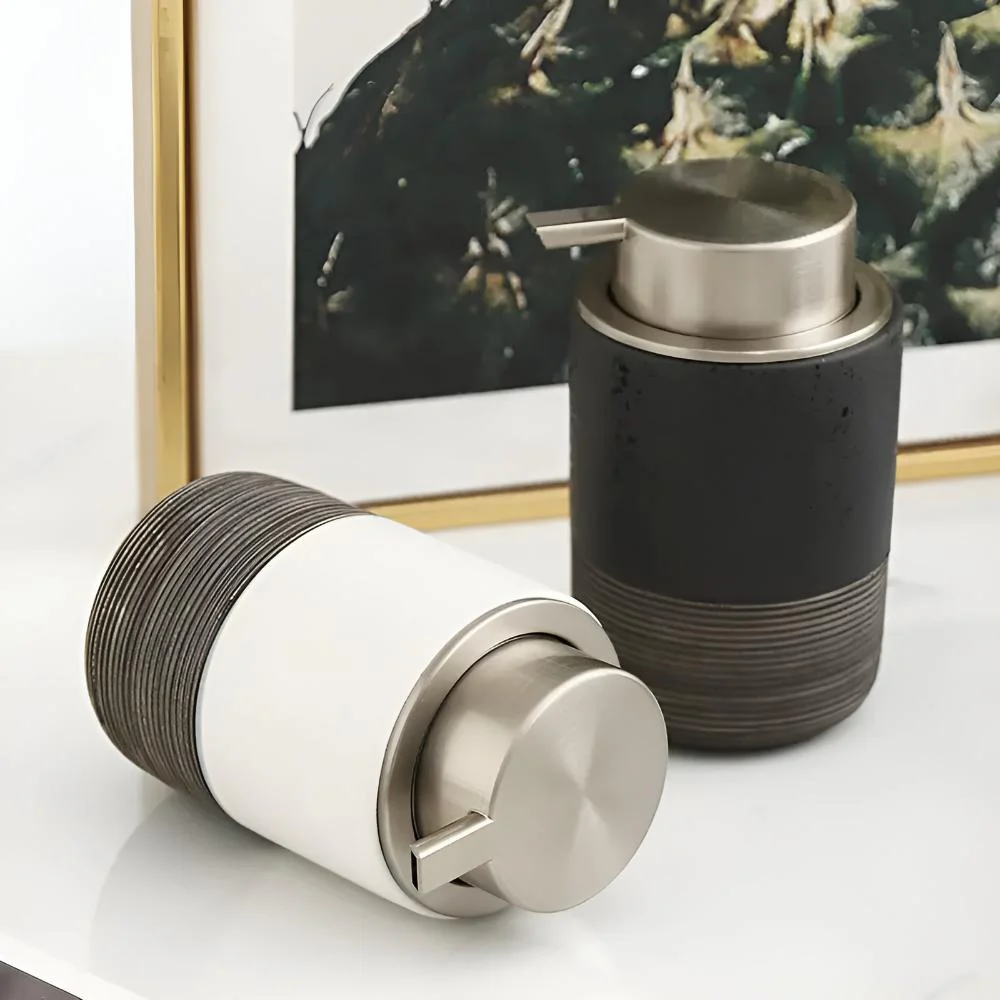 Minimalist Ceramic Soap Dispenser - Image 8
