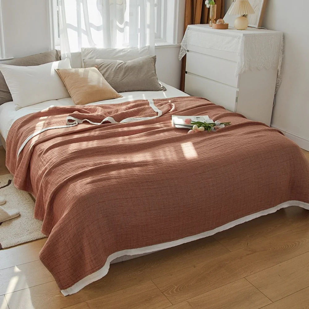 Deluxe Muslin Cotton Multi-Layer Blanket - Image 5