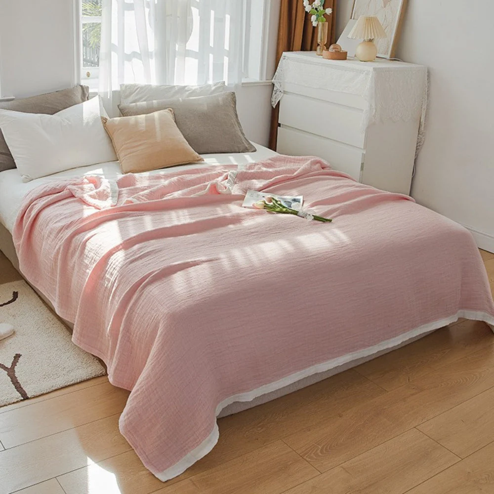 Deluxe Muslin Cotton Multi-Layer Blanket - Image 7