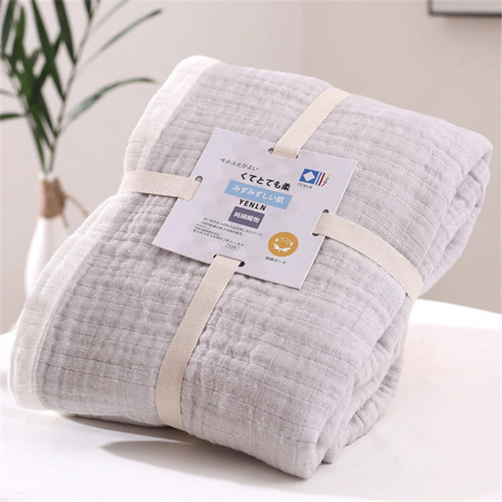 Deluxe Muslin Cotton Multi-Layer Blanket - Image 9