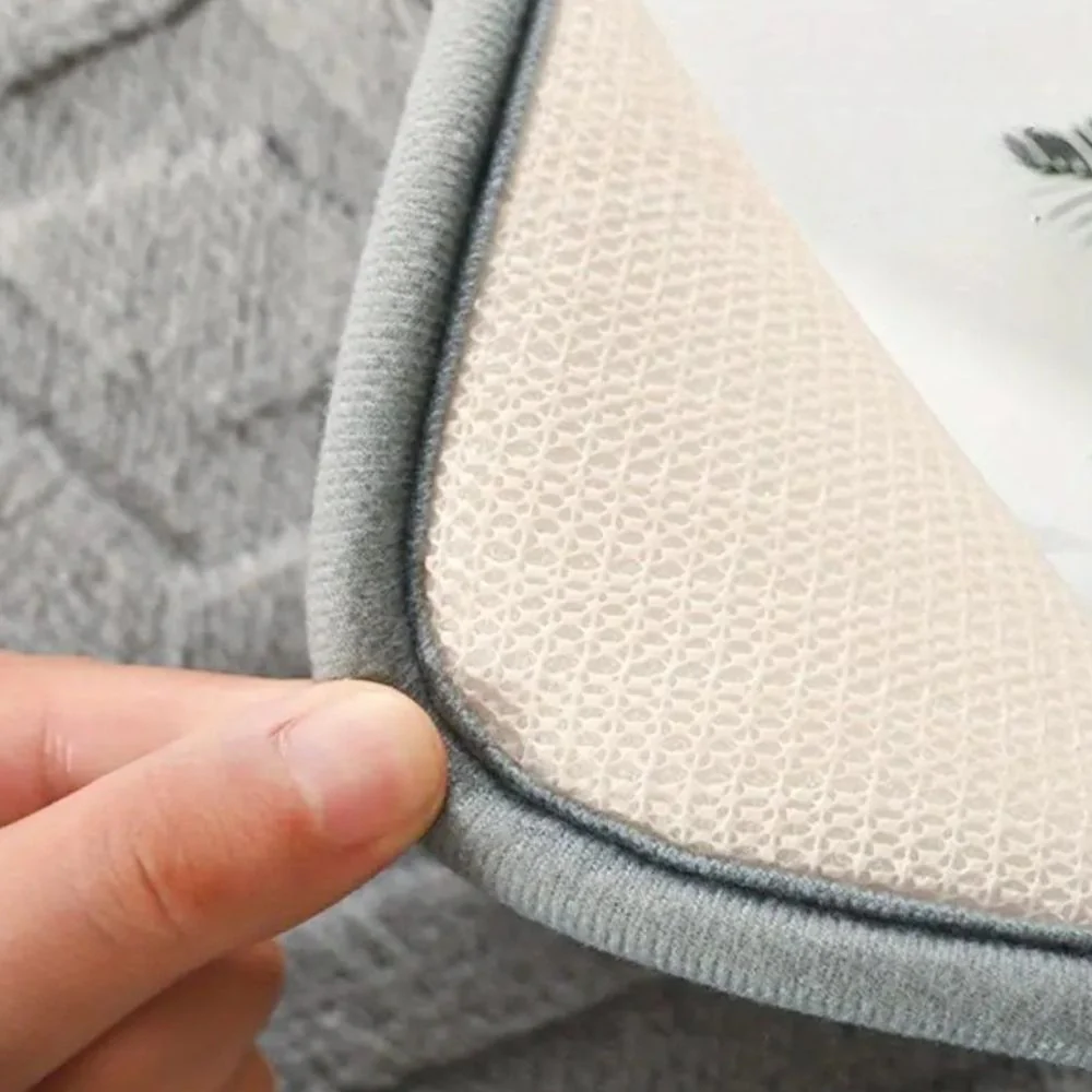 Diamond Jacquard Bath Mat - Image 5