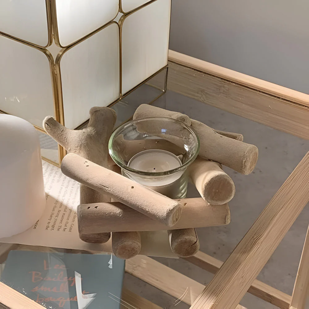 Driftwood Haven Candle Holder - Image 5