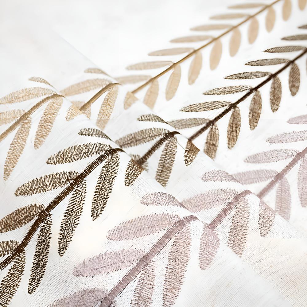 Elegance Leaves Embroidered Tablecloth - Image 5